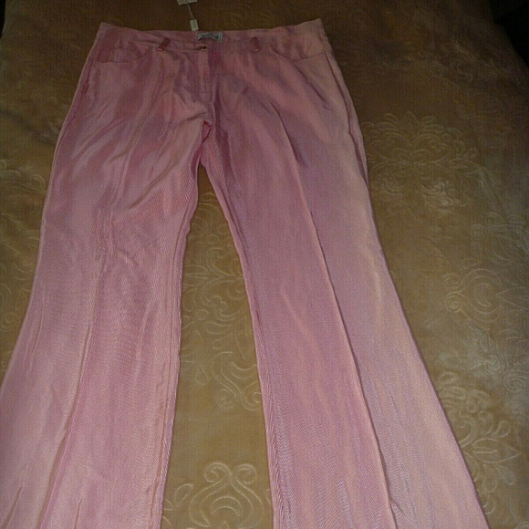 pink boutique trousers